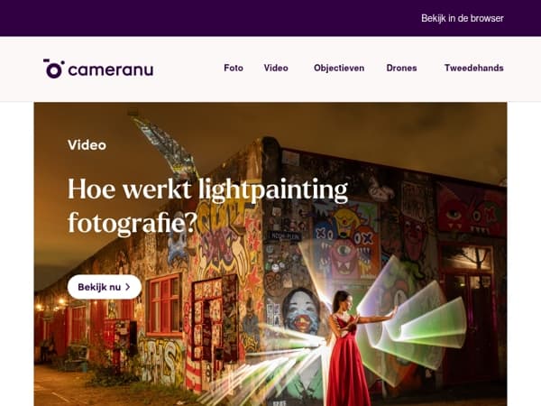 Creatief in het donker: Ontdek lightpainting