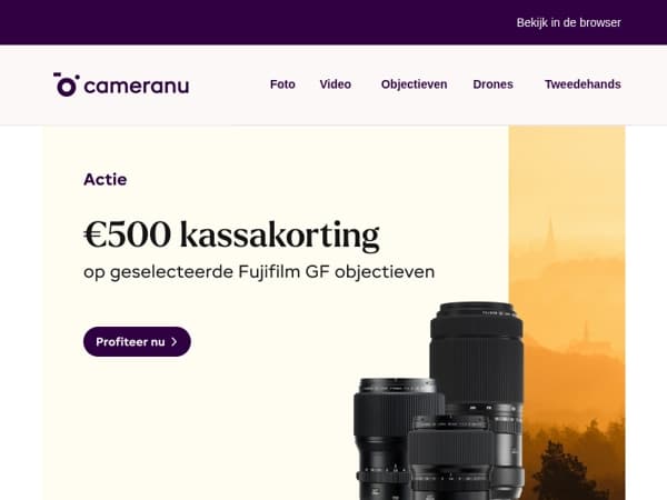 Laatste kans op Fujifilm kortingen en cashbacks