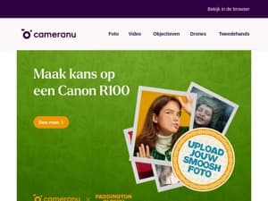 Maak nu jouw eigen smoosh-foto en win een Canon EOS R100