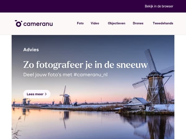 Zo fotografeer je in de sneeuw ❄️❄️❄️