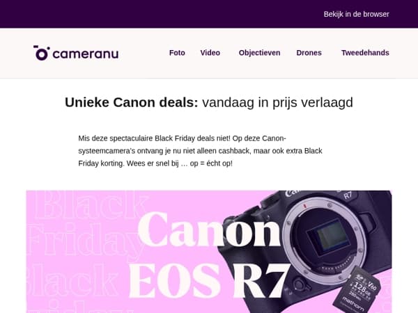 Mis deze spectaculaire Black Friday deals niet!