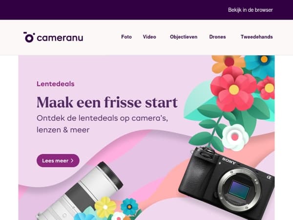 Begin dit voorjaar met een nieuwe energie en de juiste apparatuur!