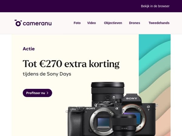 Extra Sony voordeel + tips voor macrofotografie
