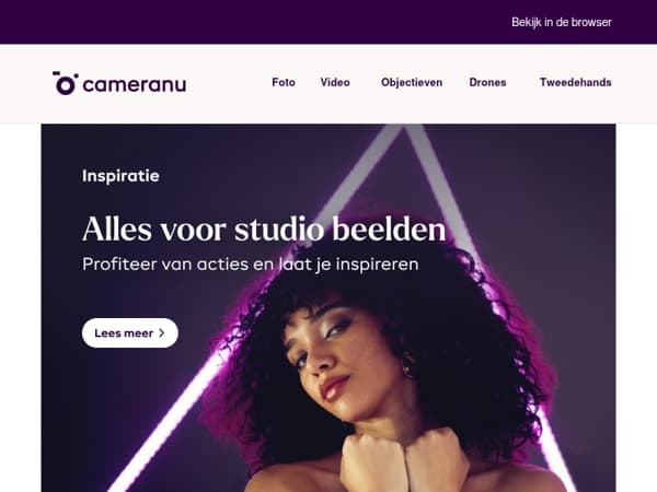 Ga aan de slag in de studio!