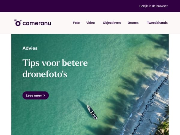 Onmisbare tips voor het fotograferen met een drone