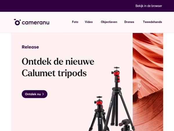 Ontdek de nieuwe Calumet statieven