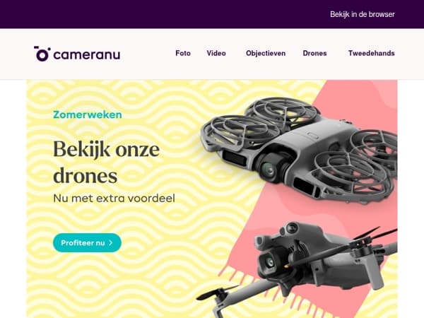 Extra voordeel op drones én handige tips