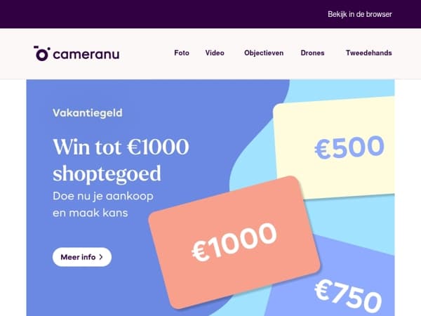 Nu tot 50% korting op geselecteerde items