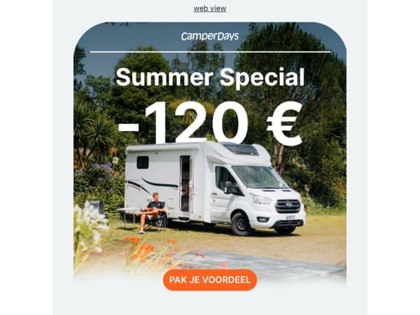 Verzeker je van € 120 korting t/m 20-07🚐