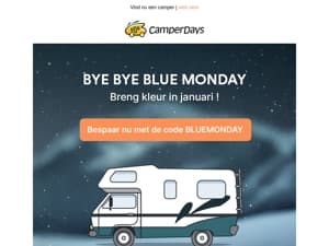 Monday blues❓ Wij hebben er iets tegen!