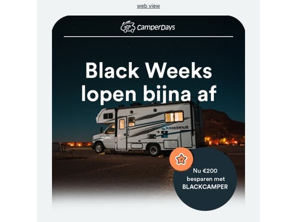 🖤 Bespaar nu €200. 🚐