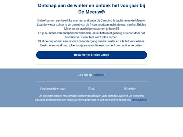 🌷 Voorjaarsvakantie bij camping de Meeuw!