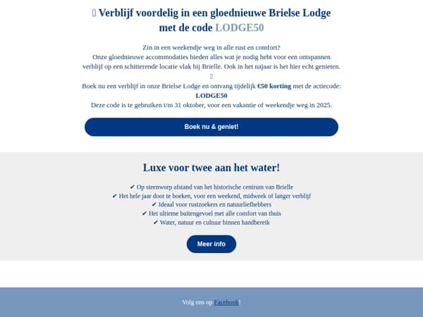 €50,- korting met deze actiecode! 🌊