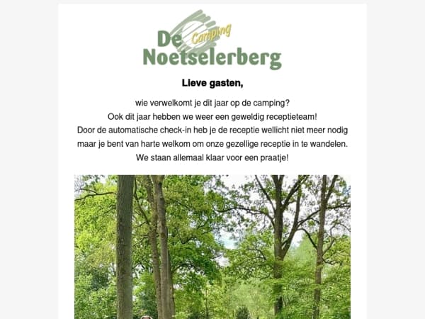 Wie heet je welkom?