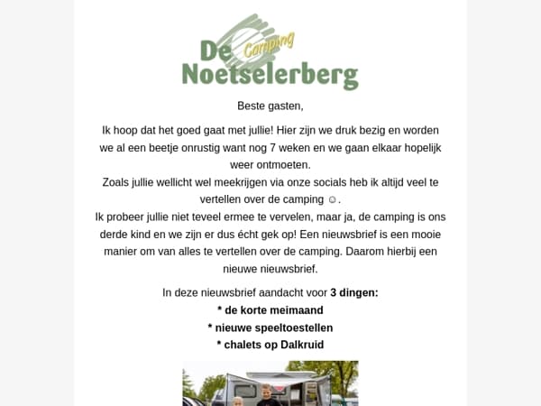 Nieuwe speeltoestellen!