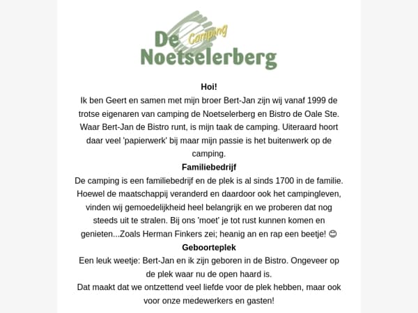 Fijn weekend namens Geert!