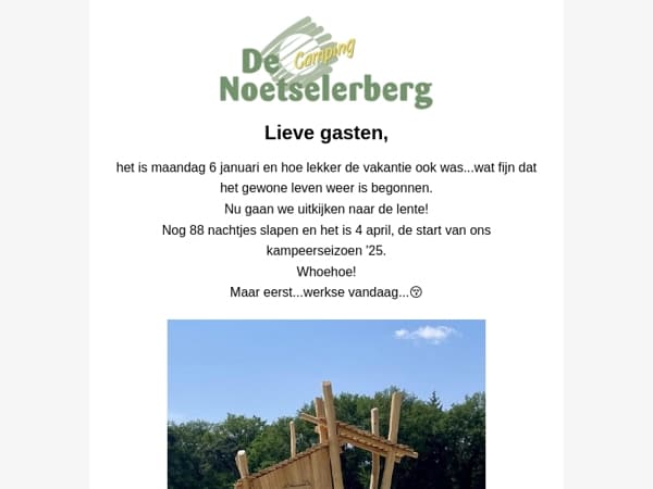 Op naar het kampeerseizoen '25!