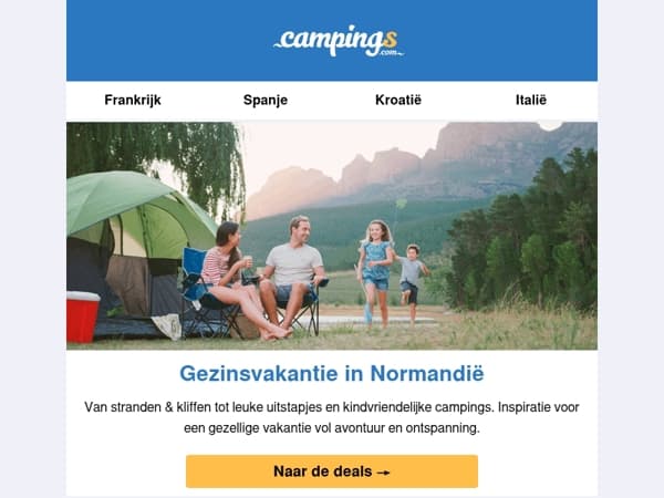 Campinggids voor Normandië!