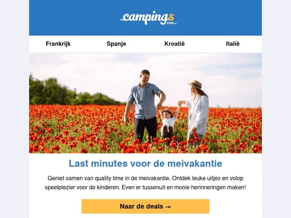 Je kunt nog weg in de meivakantie!