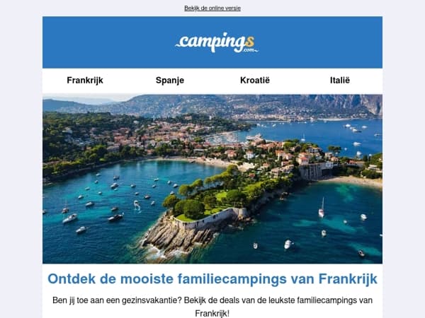 Geen massa: ontdek deze Franse familiecampings