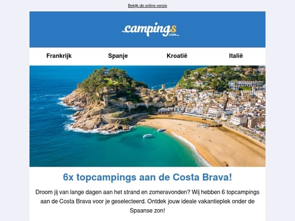 Zomer aan de Spaanse kust