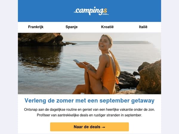Ga nu nog op zonvakantie in september