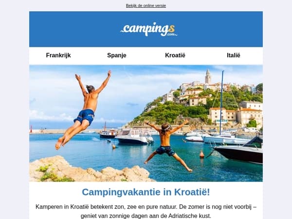 Boek nu een vakantie naar Kroatië!