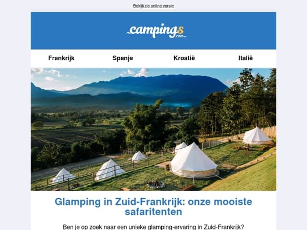 De mooiste glampings in Zuid-Frankrijk
