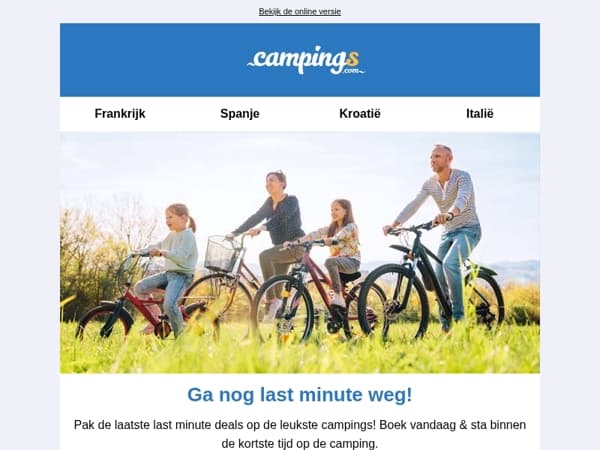 Je kunt nog last minute op vakantie!