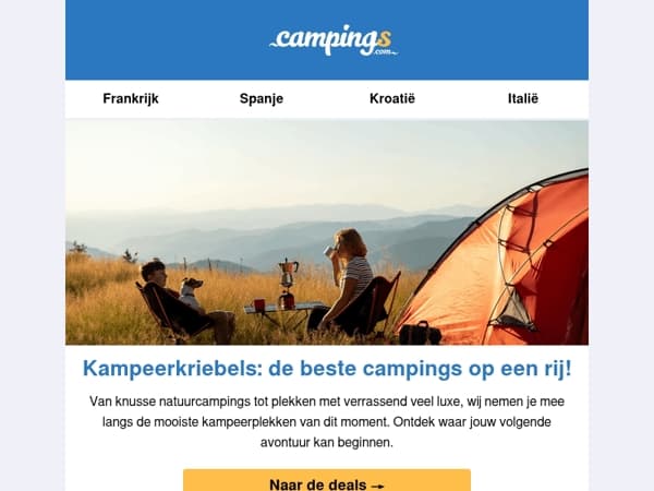 Ontdek jouw perfecte kampeerplek!