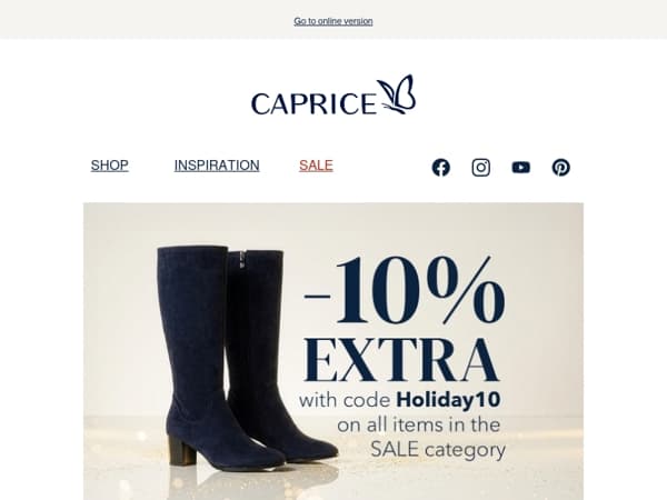 ✨ Exclusive for You: Extra 10% Off SALE