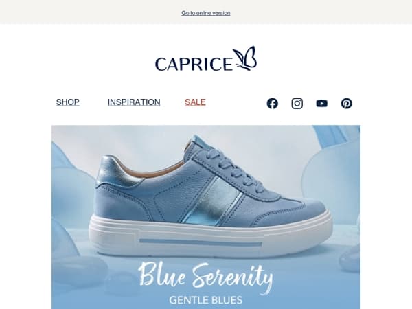 🦋 Gentle Blues. Spring wears blue