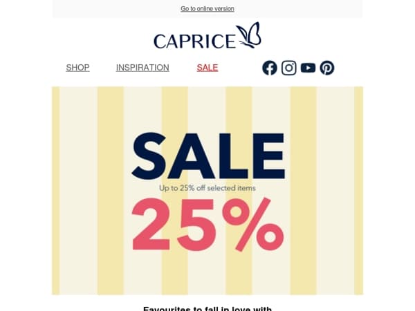 🔥 Save up to 25%. Selected styles reduced