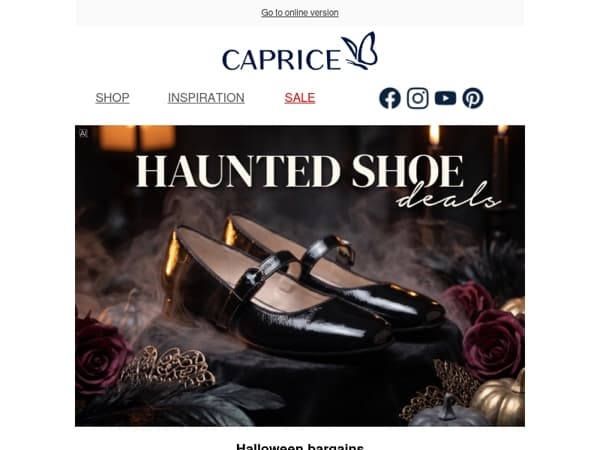 👻 Haunted Shoe Deals at shock prices