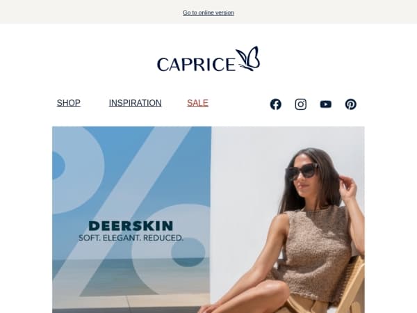 ✨ Deerskin Favourites – Now More Tempting Than Ever