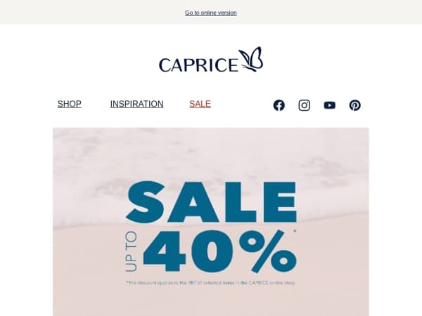 🌴 Up to 40% Off – Your Summer Style Favourites