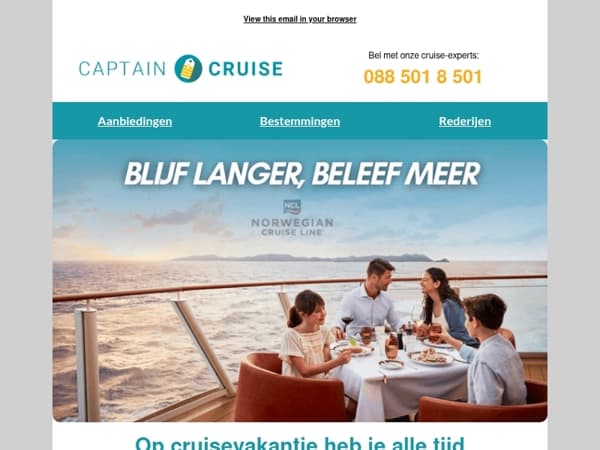 Waarom zou je je haasten op vakantie?