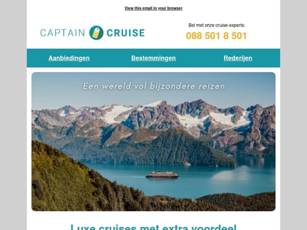 Ontdek de wereld in pure luxe