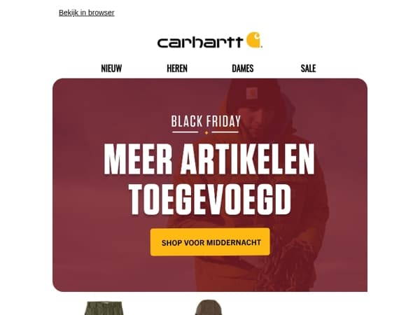 Meer artikelen toegevoegd – Tot 50% korting