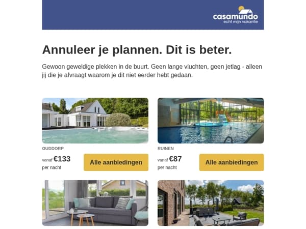 Jouw weekenduitje wacht op je 🦥