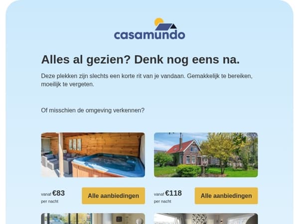 Dichtbij huis, ver van gewoon ✨