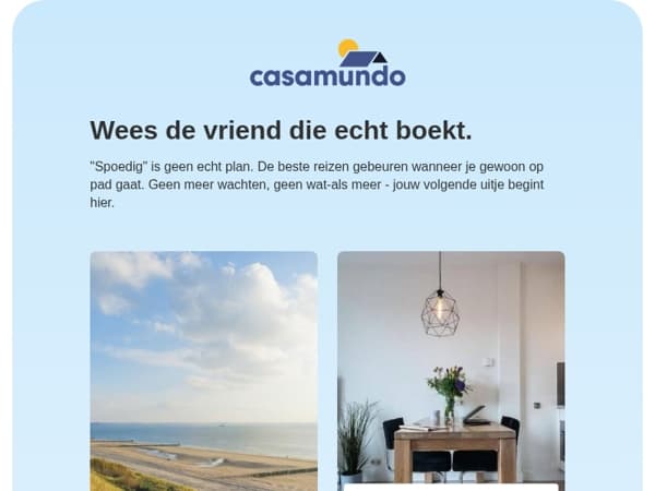 Stop met zeggen "ooit" 😛