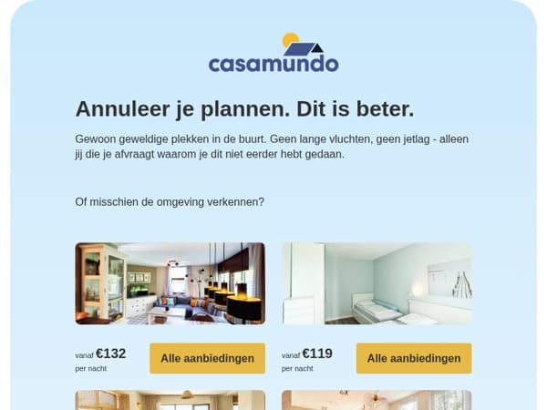 Jouw weekenduitje wacht op je 🦥