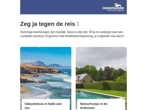 Toewijding staat je goed 😎