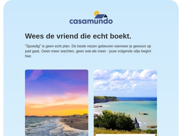 Stop met zeggen "ooit" 😛