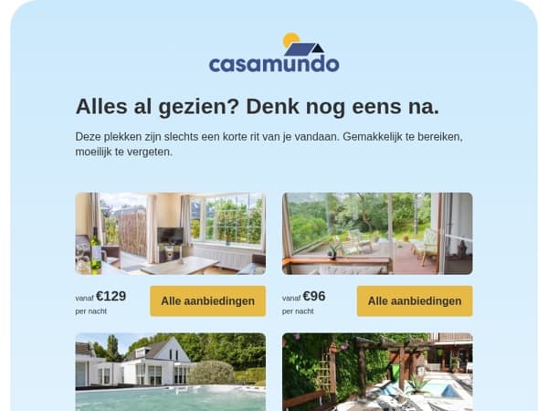 Dichtbij huis, ver van gewoon ✨