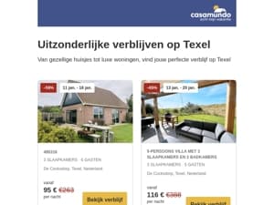 Klaar voor Texel? 🌴