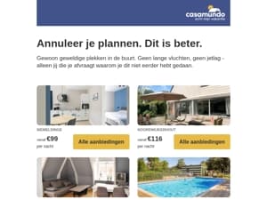 Jouw weekenduitje wacht op je 🦥