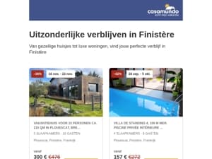 Klaar voor Finistère? 🌴