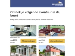 Weekenduitstapjes bij jou in de buurt 🌟